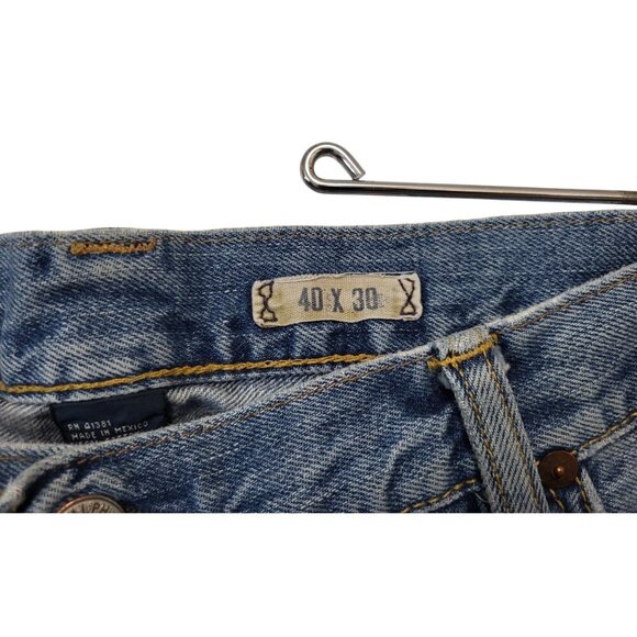 Polo Ralph Lauren 867 Jeans Classic Fit 90s Baggy Straight Leg Vintage Denim - Picture 11 of 16